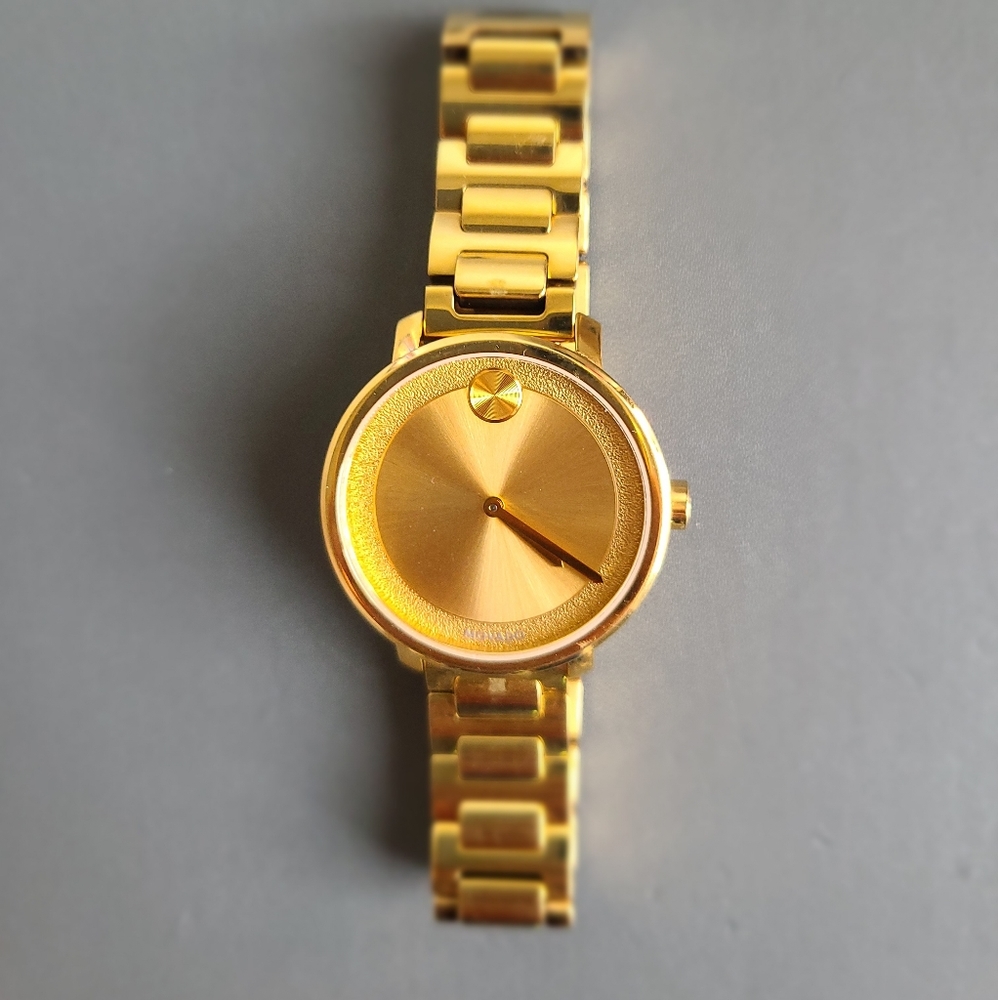 MOVADO Bold Pale Gold Dial Ladies Watch Item No. 3600502